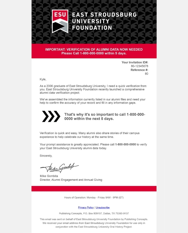 ESUF-Email-Example
