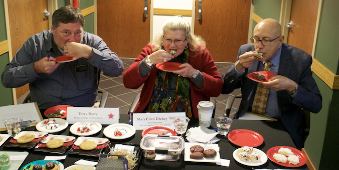 Holiday bake-off Judges