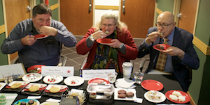 Holiday Cookie bake-off Judges