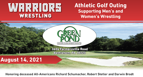 Warriors Wrestling Athletic Golf Outing Supporting Men’s and Women’s Wrestling (2021)