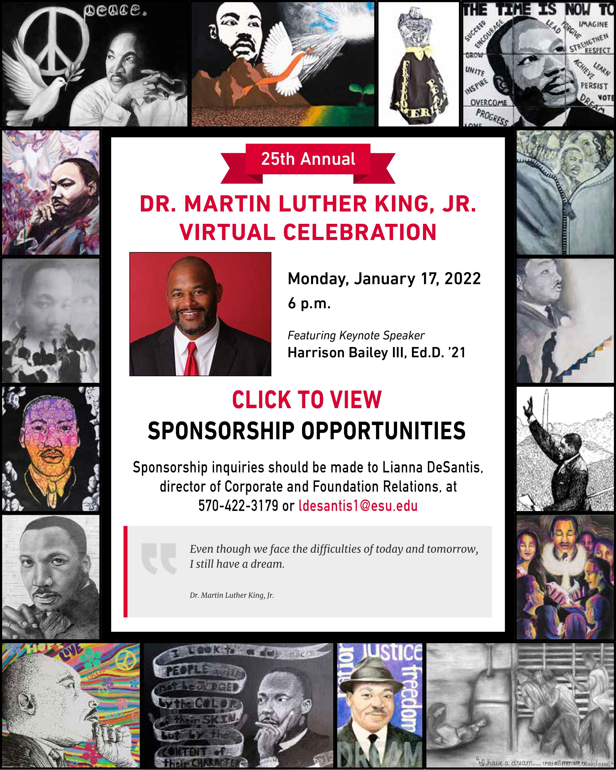 Dr. Marin Luther King, Jr. Virtual Celebration