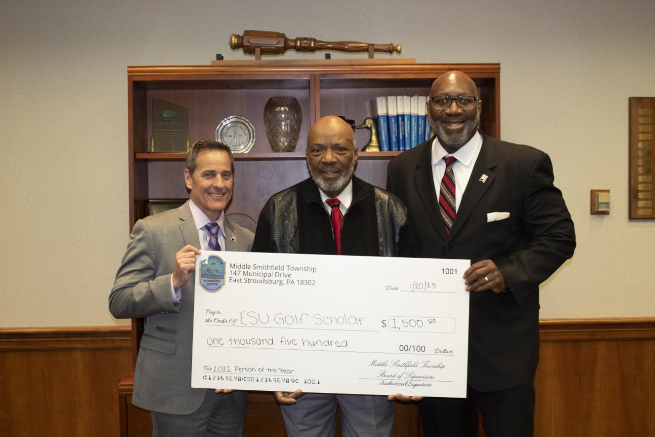 East Stroudsburg University Foundation Receives Donation from Longtime Supporter Wayne Bolt